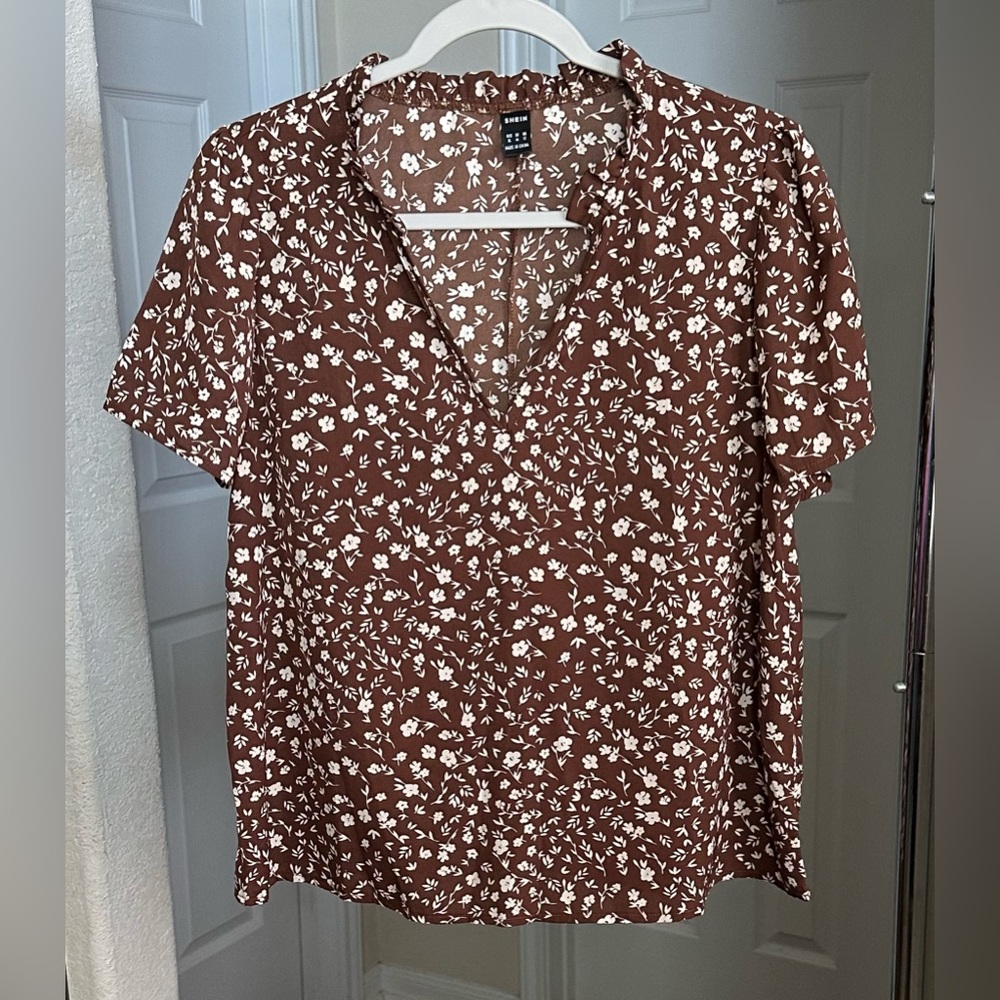 SHEIN Women's Floral Top